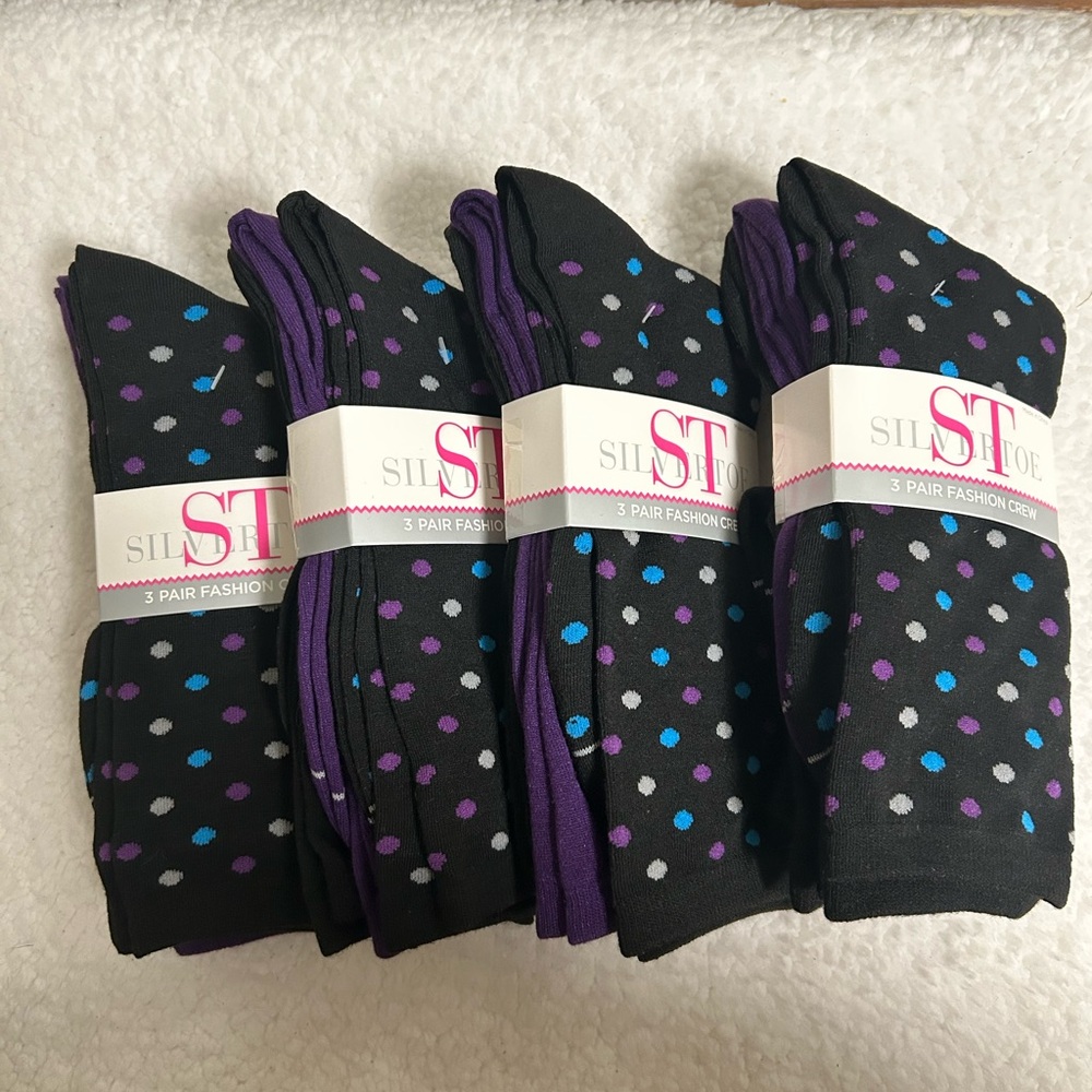 🔥 SILVERTOE Crew Socks